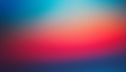 Soft Gradient Dreamscape. Soothing Blend of Vibrant Coral, Serene Teal, and Muted Indigo, Seamlessly Blurring into Each Other.  Banner Poster Background Wallpaper With Copy Space