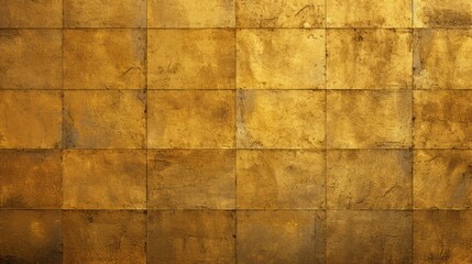 Fototapeta premium A vintage style background featuring a gold ingot pattern with a textured, aged look.
