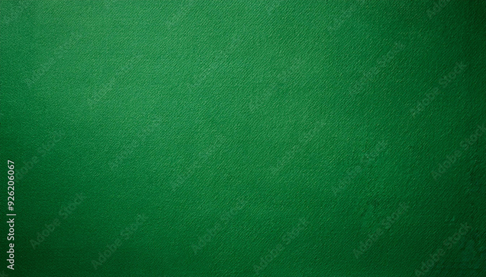 Poster close-up of green paper fabric texture with subtle weave patterns, rich emerald hue fine detailed fi