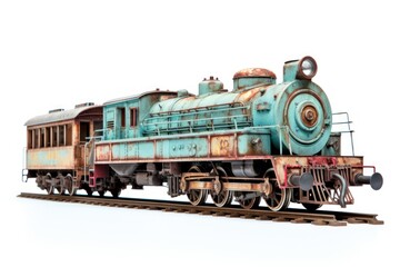 Naklejka premium Train train locomotive vehicle.