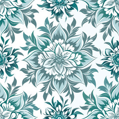 Floral Textile Pattern for dress