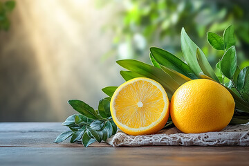 Lulov and etrog are symbols of the holiday of Sukkot in the Jewish calendar. Copy space