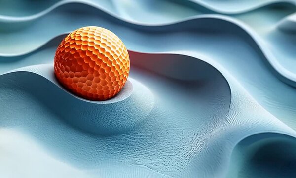 abstract background in colors and patterns for Miniature Golf Day
