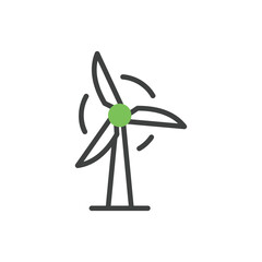 Wind Power vector icon