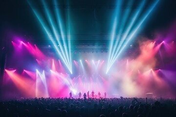 Concert stage light entertainment