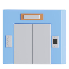 Lift 3D Illustration