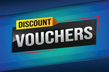 discount voucher vouchers special offer poster banner graphic design icon logo sign symbol social media website coupon advertising store shop online, website, landing page

