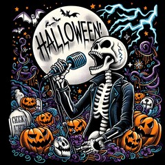 Obraz premium Halloween party