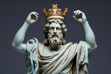 Crown sculpture statue crown.