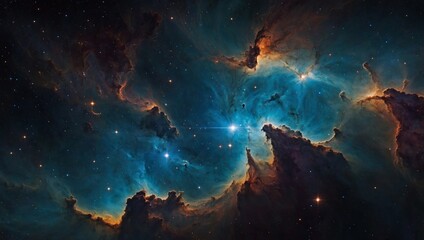 “Nebula Nexus”: Where gravity weaves its magic.