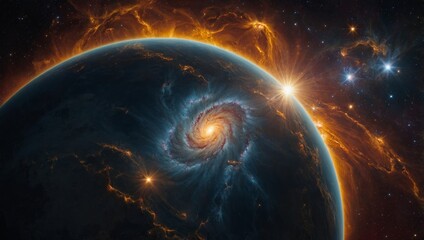 Obraz premium “Stellar Genesis”: The birth of suns in stellar nurseries.