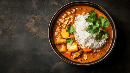 A delicious serving of famous Thai food and Thailand street foods