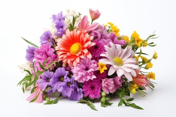 Flower plant white background inflorescence.