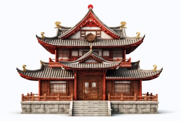 Architecture building temple pagoda.