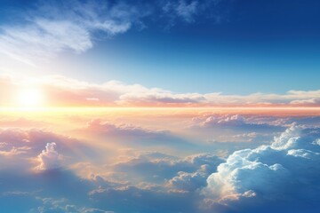 Obraz premium Sky outdoors horizon nature.