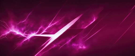 Maroon lightning beautiful abstract banner background