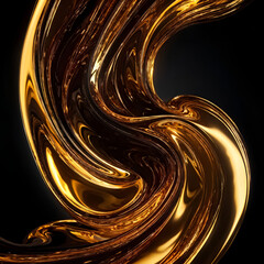 abstract background with swirls