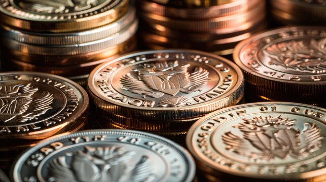 stack of coins