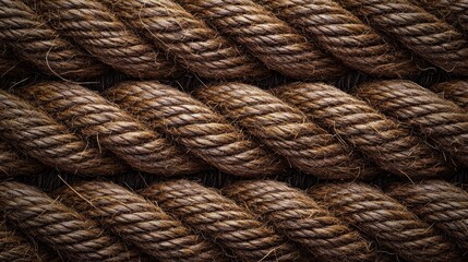 Fototapeta premium A rope is shown in a close up