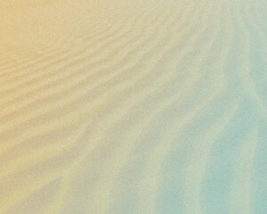 Fototapeta premium Abstract yellow pastel Grainy gradient background with a wavy sandy texture