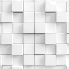 A white background with white squares