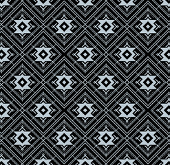 Black and white seamless pattern.  Abstract geometric seamless shapes pattern vector. Design for fashion , fabric, textile, wallpaper, cover, web , wrapping  clothing ,decoration. and all prints.