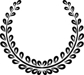 Elegant Hand-Drawn Floral Wreaths