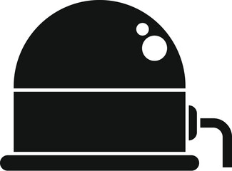 Modern water supply system ensuring a reliable source of clean water for residential areas