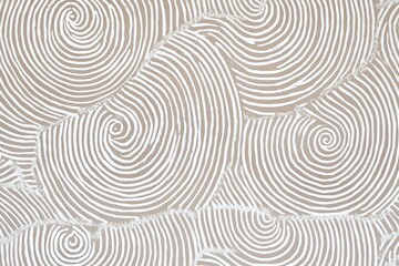 Obraz premium Vibrant Textured Wallpaper Pattern with Organic Geometric Style and Random Pantone Colors Japanese Bohemian Nordic Boho Woodblock Prints for Modern Interior Decor