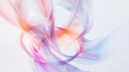 Abstract Flowing Colors