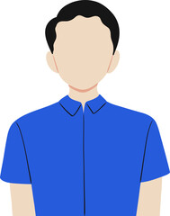 Handdrawn Male Avatar Illustration