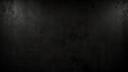 Obraz premium Black dark black grunge textured concrete stone wall background