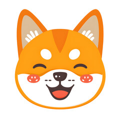 The two illustrations feature an adorable cartoon fox face, ideal for animations, kids videos, and positive content suitable for all ages, conveying cheerfulness and charm