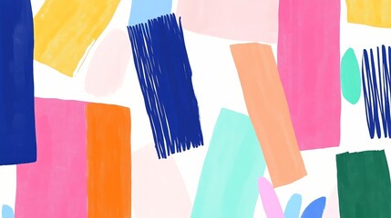 Abstract Colorful Shapes Background