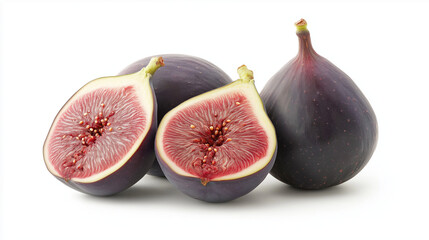 figs isolated on white background