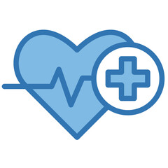 Obraz premium Heart Rate Icon