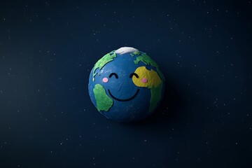 World smile day illustration.