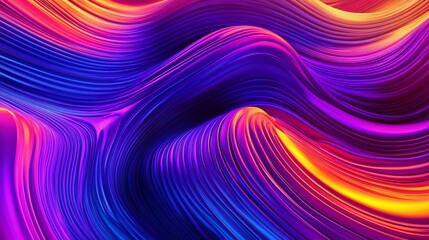 Obraz premium Abstract Colorful Swirls