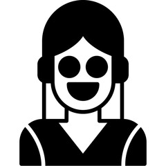 Anonymous Woman Icon