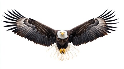 Obraz premium American Bald Eagle in Flight