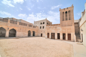 Fototapeta premium Bahrajn Szejk Isa bin House residence in Muharraq, Bahrain