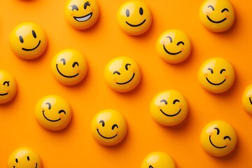 Fototapeta premium World smile day illustration.