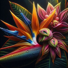 Botanical Radiance. Generated AI