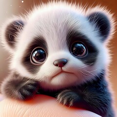 Fototapeta premium Close-up of animal Baby's Face