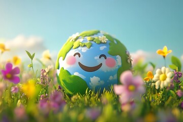 World smile day illustration.