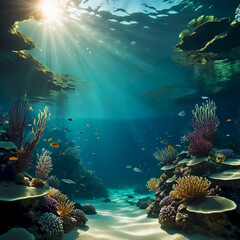 underground beautiful underwater ecosystem clear water Design Very Cool