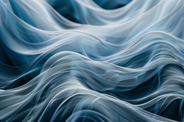 Fototapeta premium Abstract Blue Waves