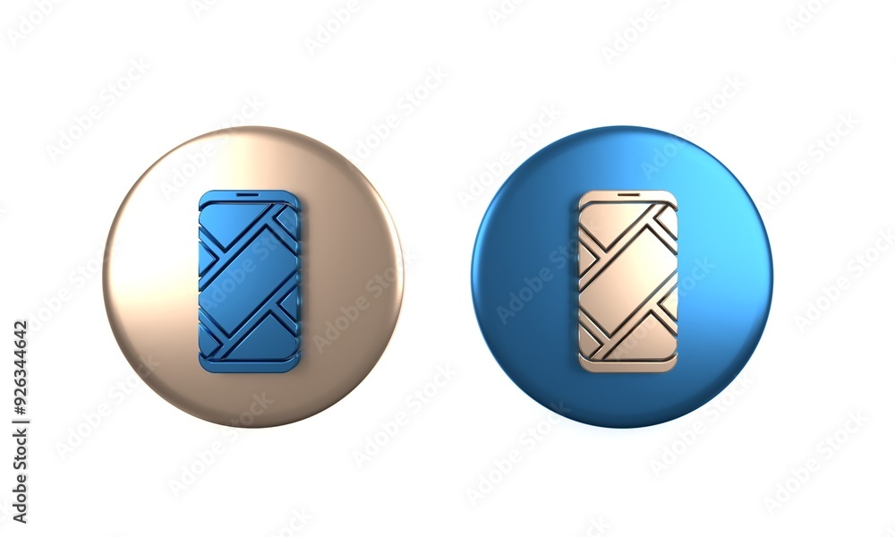 Poster colorful infographic of city map navigation icon isolated on white background. mobile app interface 
