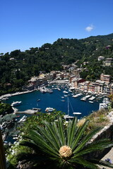 Fototapeta premium Malowniczy krajobraz Portofino, Italia.