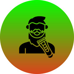 Beard trimming Icon